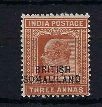 Image of Somaliland Protectorate SG 28a VLMM British Commonwealth Stamp